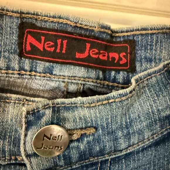 NELL JEANS BRAND WOMENS JUNIOR DENIM JEANS - Picture 3 of 8